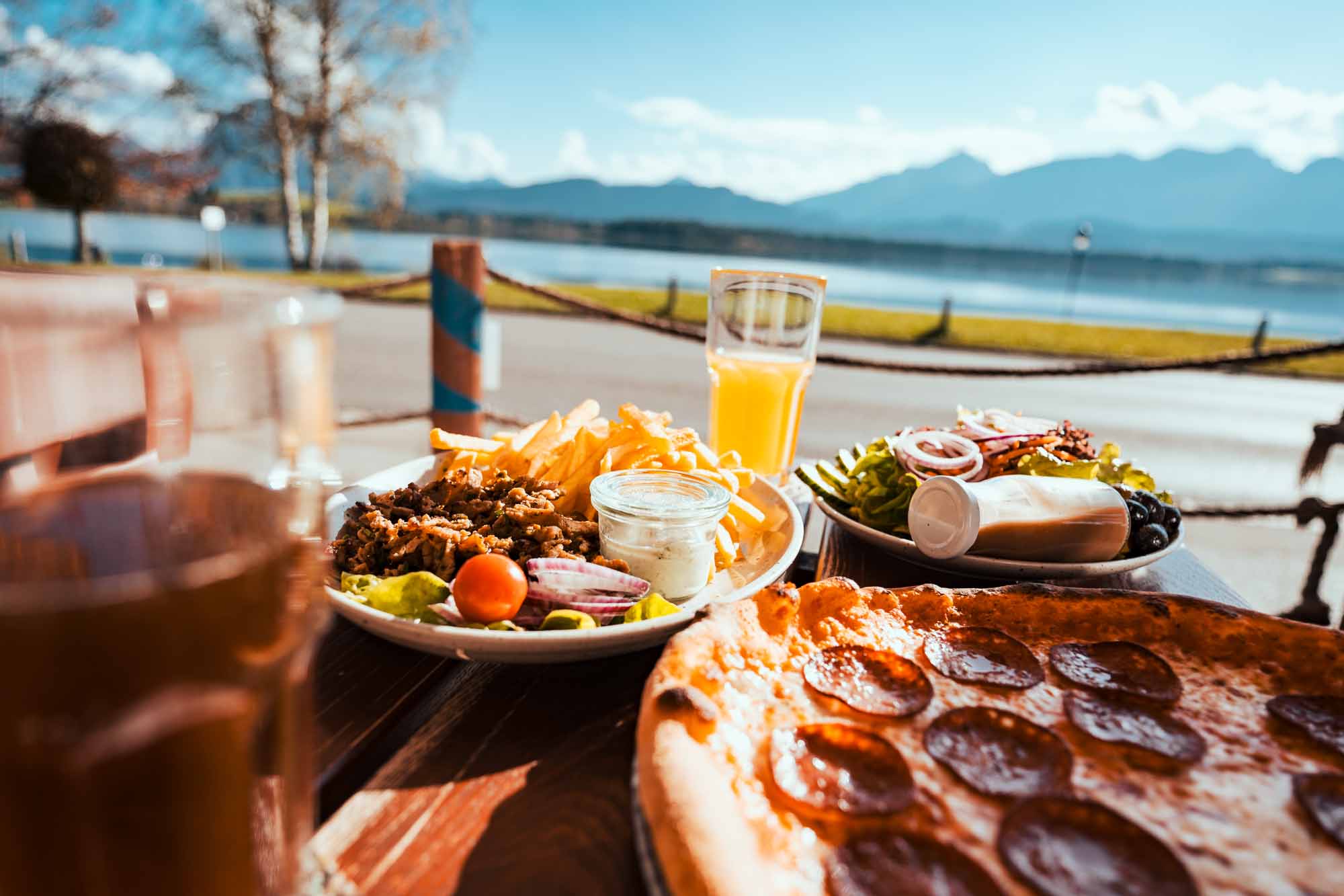 Gastronomiefotografie Essen für Restaurant beim Olivenbauer am Hopfensee, Foodfotografie TMC Media